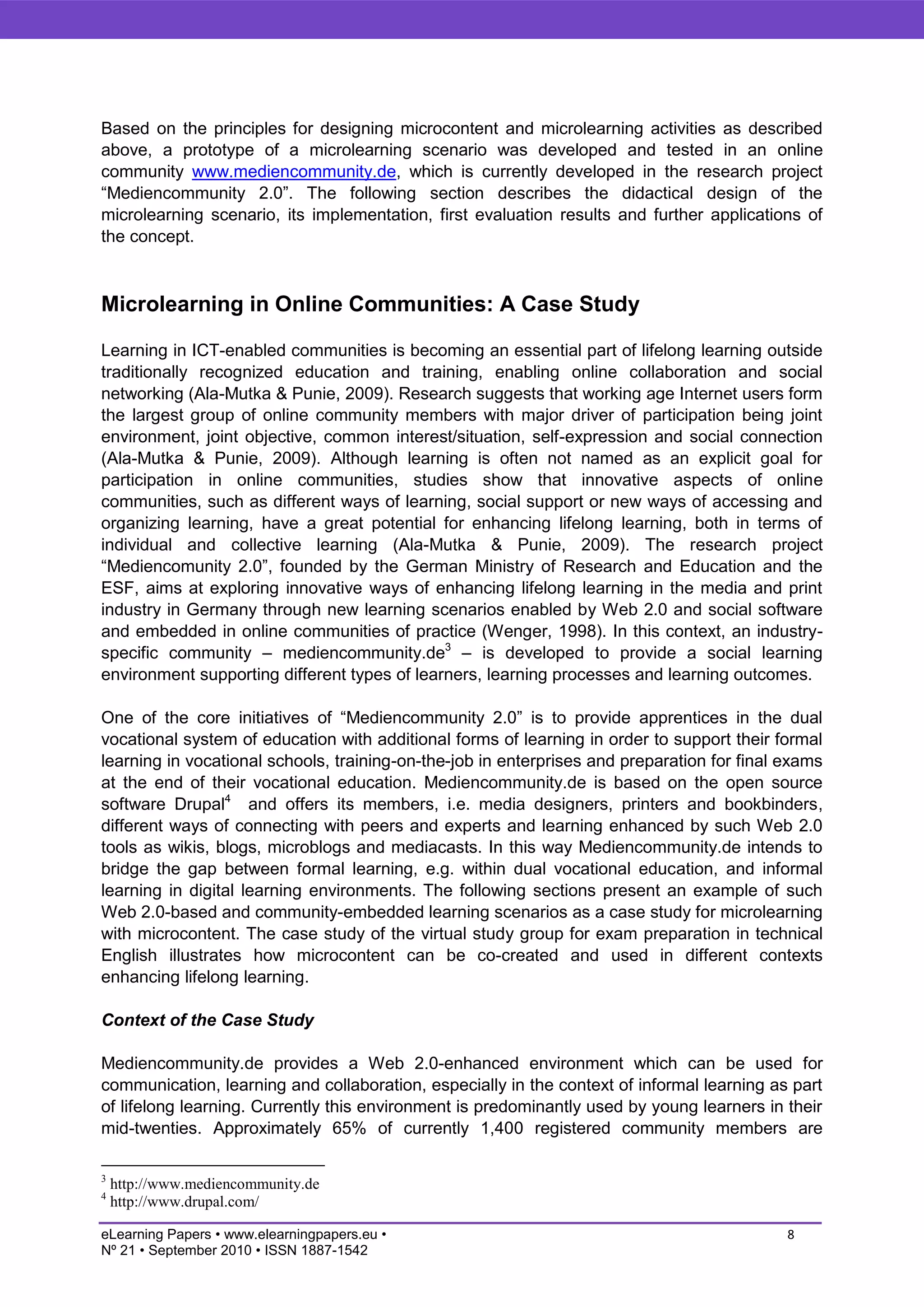 Microlearning: a strategy for ongoing professional development | PDF