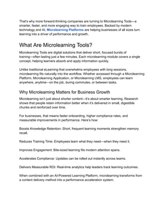 Microlearning Tools That Deliver Results_ A Business Growth Guide ...