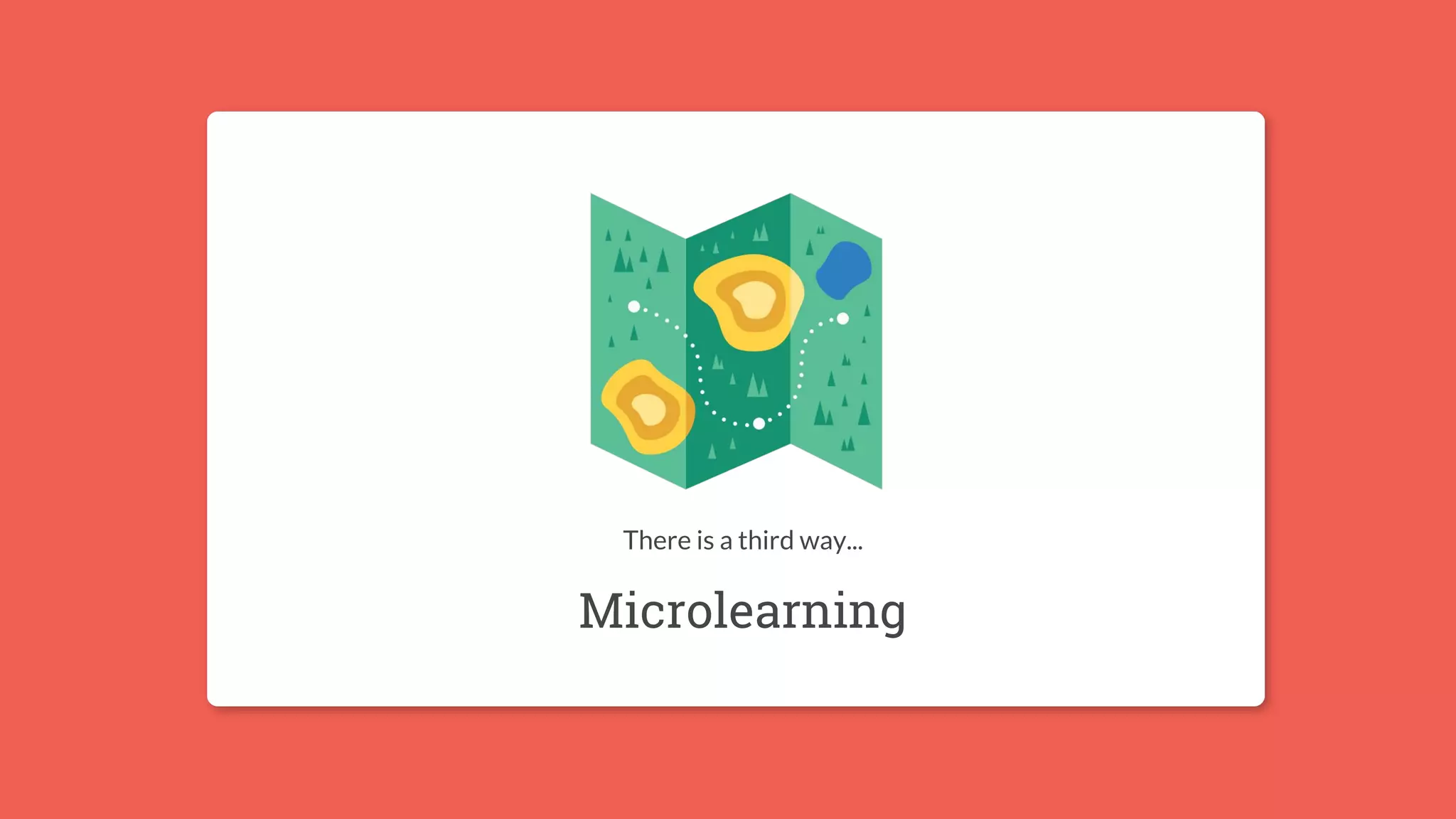 11
Microlearning
A distinct third way that bypasses motivation and aha moments
Microlearning
There is a third way...