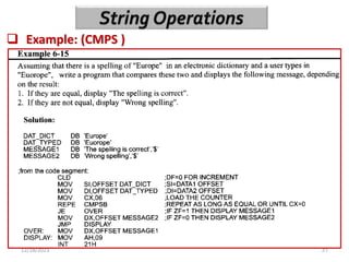 12/18/2023 31
 Example: (CMPS )
 