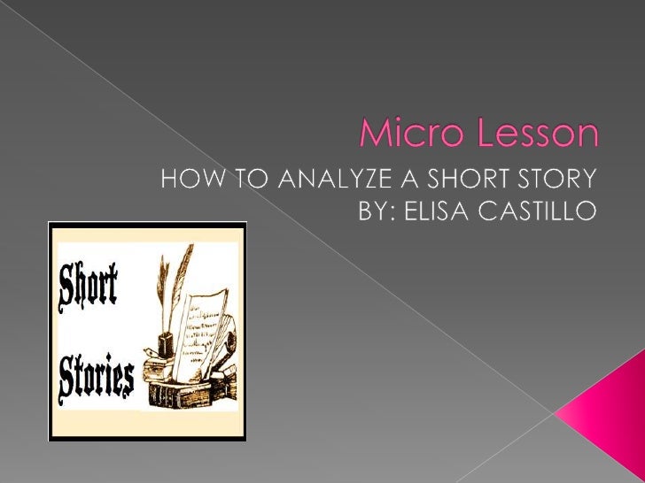 how to analyze a short story