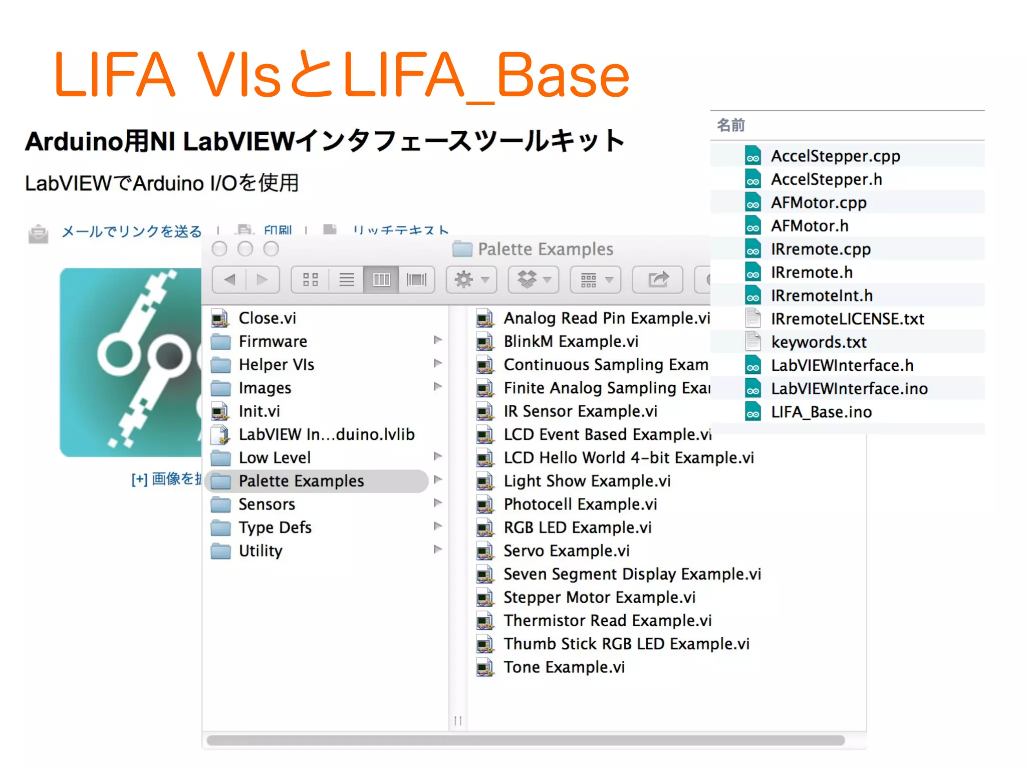 LIFA VIsとLIFA_Base 
 