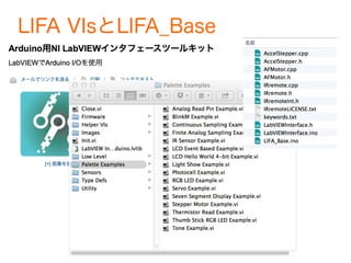 microLIFA for LabVIEW & Arduino User | PPT