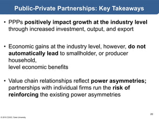 Can Public-Private Partnerships Actually Benefit the Poor?