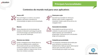 Principais funcionalidades

 