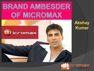 Micromax presentation by Atul chaurasiya