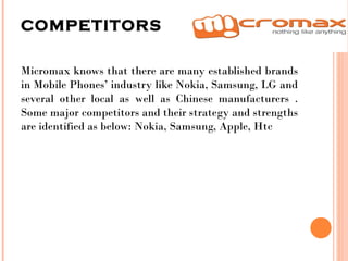 Micromax | PPT