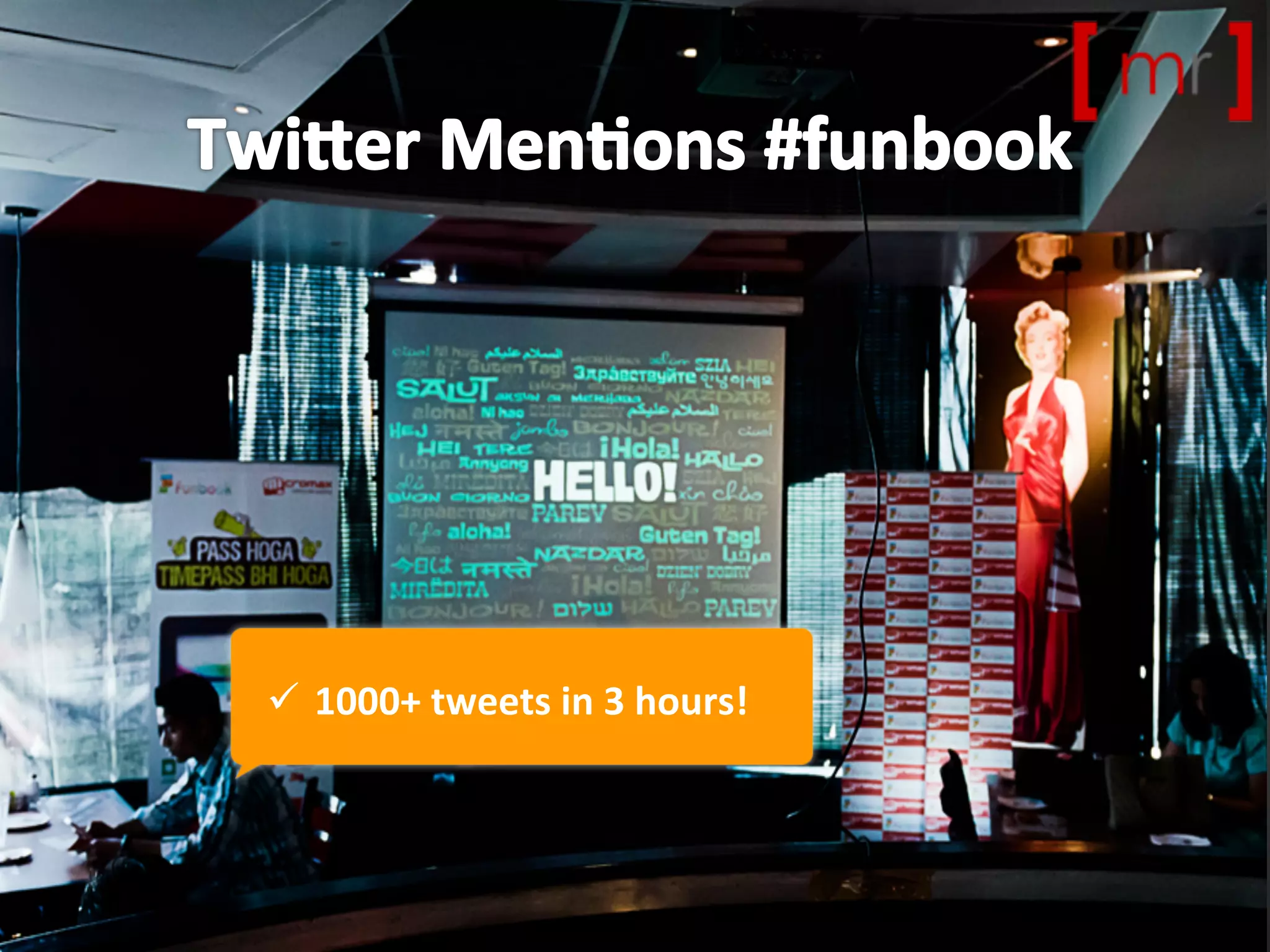   1000+  tweets  in  3  hours!
 