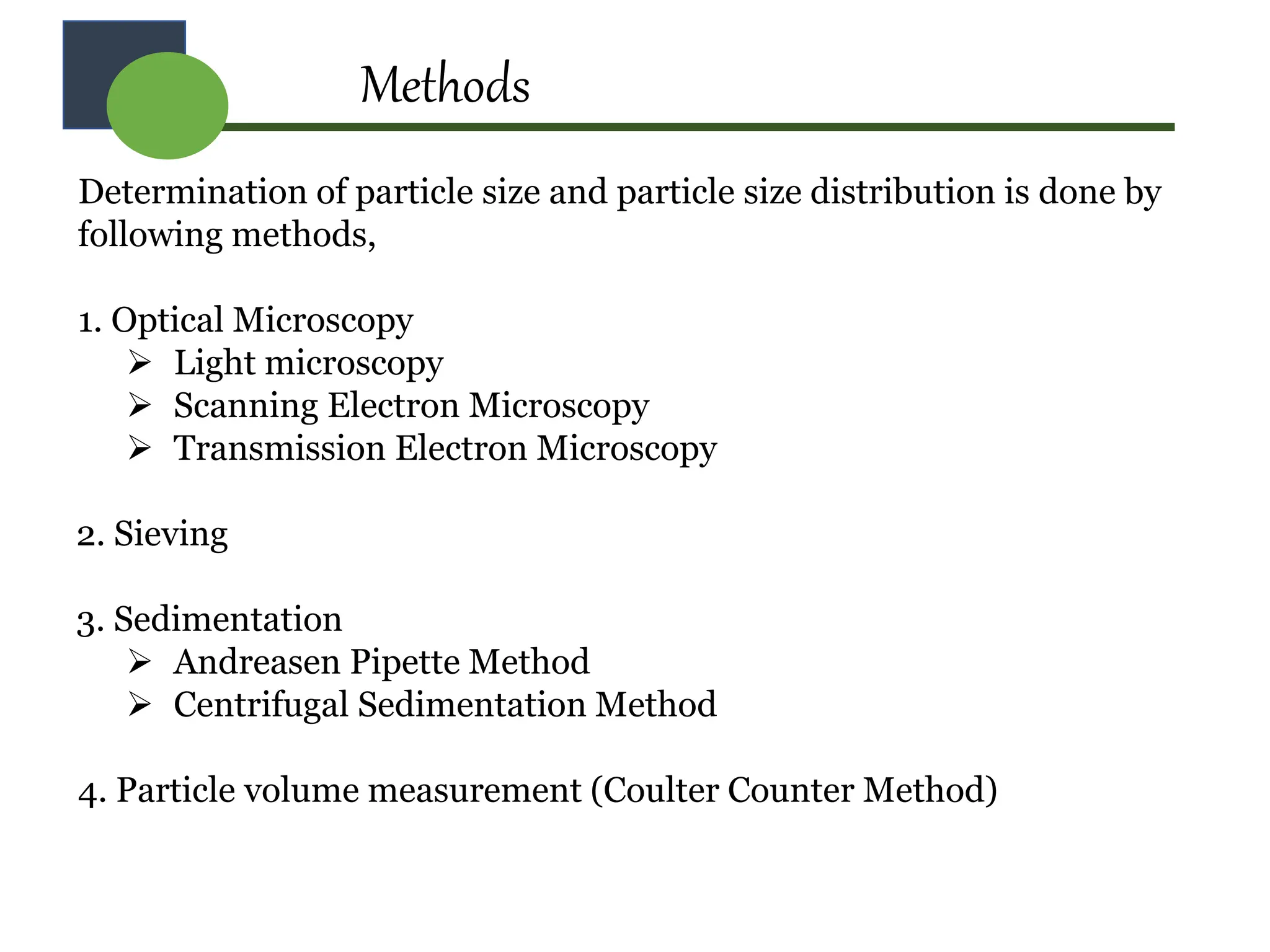 Micromeritics - Fundamental and Derived Properties of Powders | PPTX ...