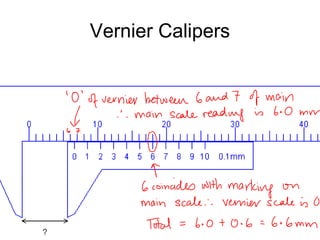 Vernier Calipers
 
