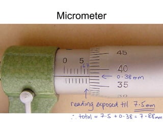Micrometer 