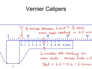 Vernier Calipers 