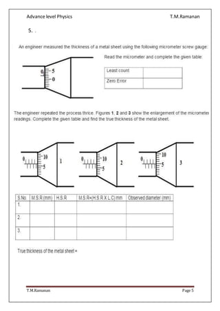 Advance level Physics T.M.Ramanan
T.M.Ramanan Page 5
5. .
 