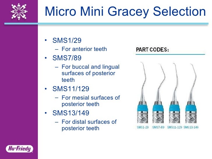 Micro Mini Five Gracey Curettes