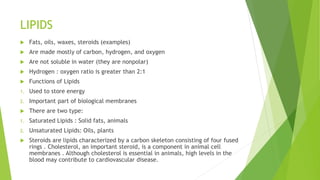 Micromolecules and Macromolecules | PPTX