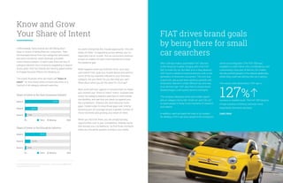 It’s worth noting that this missed opportunity—this low
share of intent—is happening across devices, but it’s
especially true on mobile. And as consumers continue
to lean on mobile, it’s even more imperative to close
the presence gap.
What happens when you hold the mirror up to your
own brand? First, grab your mobile device and perform
some of the top searches relevant to your business
category. Are you there? Do you like what you see?
What about when you do the same for YouTube?
Next, work with your agency or account team to obtain
your brand’s own “share of intent” metric. Evaluate that
metric for category-relevant searches on both mobile
and desktop, and see how you stack up against your
key competitors. Chances are you’ll discover some
gaps. Create a plan to close those gaps over time by
boosting your ad coverage across a greater number of
micro-moments and growing your share of intent.
When you fail to be there, you are simply handing
opportunities over to your competitors. Nobody wants
that (except your competitors). So find those moments
when you should be present, and dig in your heels.
Unfortunately, many brands are still falling short
when it comes to being there for consumers. Take
the examples below from two categories (education
and auto insurance), which illustrate a broader,
cross-industry pattern. In each case, there are lots of
category-relevant micro-moments happening in search
at any given time, but brands are missing opportunities
to engage because they’re not showing up.
The charts illustrate what we might call “share of
intent”—or how many times a brand was there as a
fraction of all category-relevant searches.
7
After a 28-year hiatus, automaker FIAT returned
to the American market, bringing with it the FIAT
500, a small city car. But after such a long absence,
FIAT found it needed to build awareness with a new
generation of American consumers. The time was
a good one: gas prices were spiraling upwards and
Americans’ interest in small, efficient city cars was
at an all-time high. FIAT saw that its old perceived
disadvantages could quickly become strengths.
The company deployed online and mobile search
ads on category terms like “small car” and “city car”
to reach people in those micro-moments of research
and interest.
In addition, each ad made the most of its context.
On desktop, FIAT’s ads took people to the company’s
online car configurator. (The FIAT 500 was
available in a half-million color combinations, and
customizing it was part of the fun.) On mobile,
the ads pointed people to the nearest dealership,
where they could see and buy the car in person.
The results were tremendous. FIAT saw a
127%increase in unaided recall. The FIAT 500 became
a huge success in America, and even more
importantly, the brand was back.
Learn more
FIAT drives brand goals
by being there for small
car searchers
7
Know and Grow
Your Share of Intent
Source: Google Search Data, all devices [January 2015–June 2015]; Google AdWords Data,
all devices [January 2015–June 2015].
Brand A
Brand B
Brand C
There Missing
75.2%
28.9%
7.3%
0% 100%
Share of Intent in the Education Industry
Share of Intent in the Auto Insurance Industry
Brand A
Brand B
Brand C
There Missing
43.1%
2.6%
12.1%
0% 100%
 