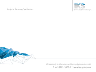 Micro, Nano, Mono? Microservices verständlich erklärt 48 | 48
Projekte. Beratung. Spezialisten.
 