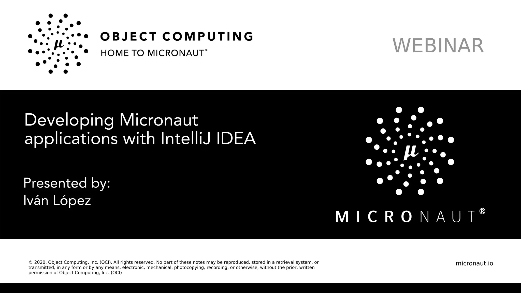 Developing Micronaut Applications With IntelliJ IDEA PPT developing-micronaut-applications-with-intellij-idea-ppt
