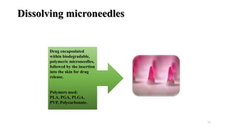 Microneedles | PPTX