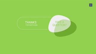 THANKS
FOR WATCHING
HAVE A
QUESTION?
31
 