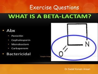 Dr.Sadaf Konain Ansari
Exercise Questions
 