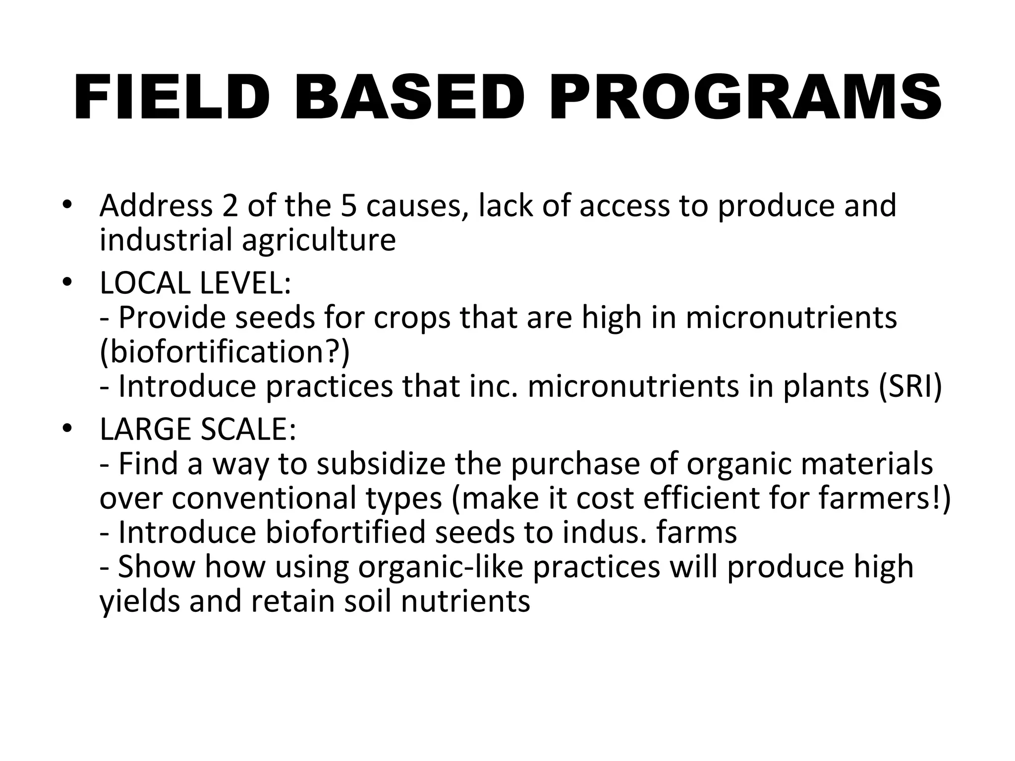 Micronutrient Deficiencies Mnd Ppt