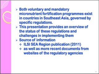 !

!

!

0#+1&2#3/*+,(4&,*.&5,*.,+#(4&
5-"(#*/+(-%*+&'#(+-'-",+-#*&$(#6(,55%)&%7-)+&
-*&"#/*+(-%)&-*&!#/+1%,)+&8)-,9&6#2%(*%.&:4&
)$%"-'-"&(%6/3,+-#*);&
<1-)&$(%)%*+,+-#*&$(#2-.%)&,*%(2-%=&#' &
+1%&)+,+/)&#' &+1%)%&(%6/3,+-#*)&,*.&
"1,33%*6%)&-*&-5$3%5%*+-*6&+1%5
!#/("%&#' &-*'#(5,+-#*&
" >?!>&!@8&A%6-#*&$/:3-",+-#*&BCDEEF&
" ,)&=%33&,)&5#(%&(%"%*+&.#"/5%*+)&'(#5&
=%:)-+%)&#' &+1%&(%6/3,+#(4&,6%*"-%)

10

 