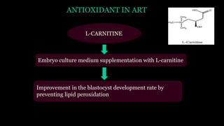 Micronutrient in female infertility