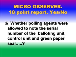 Micro Observer Point Form Micro observer ppt | PPTX
