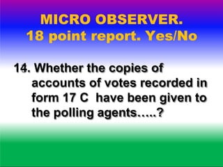 Micro Observer Point Form Micro observer ppt | PPTX