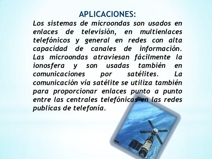 Microondas por satelite