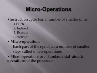 Micro operation control of processor | PPT