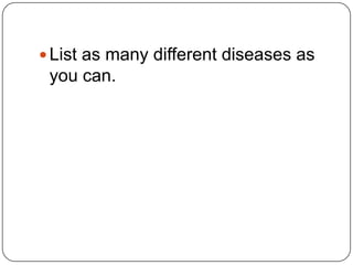 Microorganism And Disease