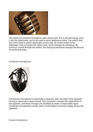 Microphone essay | DOC