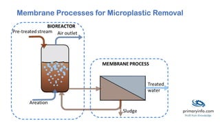 Membrane Processes for Microplastic Removal
 