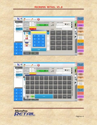 MICROPOS RETAIL V5.0
Página 4
 