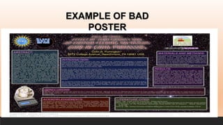Bad Postrer Example Posters | PPTX