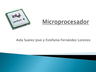 Microprocesador Aida Suárez Jove y Estefanía Fernández Lorenzo 