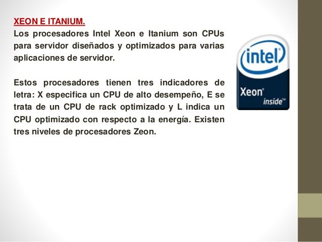 Resultado de imagen para intel itanium definicion