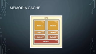 MEMÓRIA CACHE
 