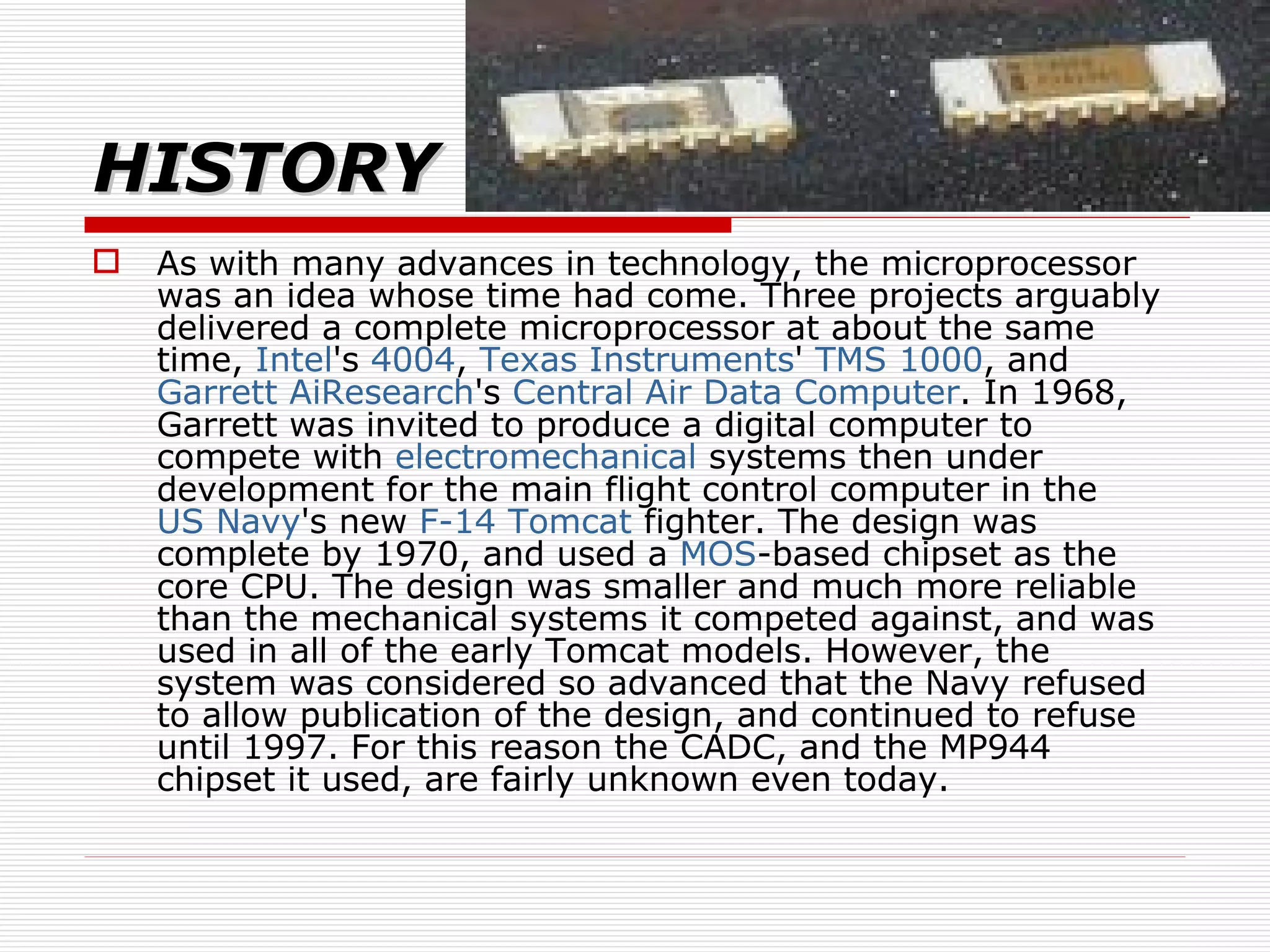 Microprocessor | PPT