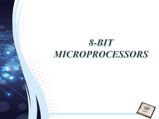 Microprocessor - A Brief History | PPT