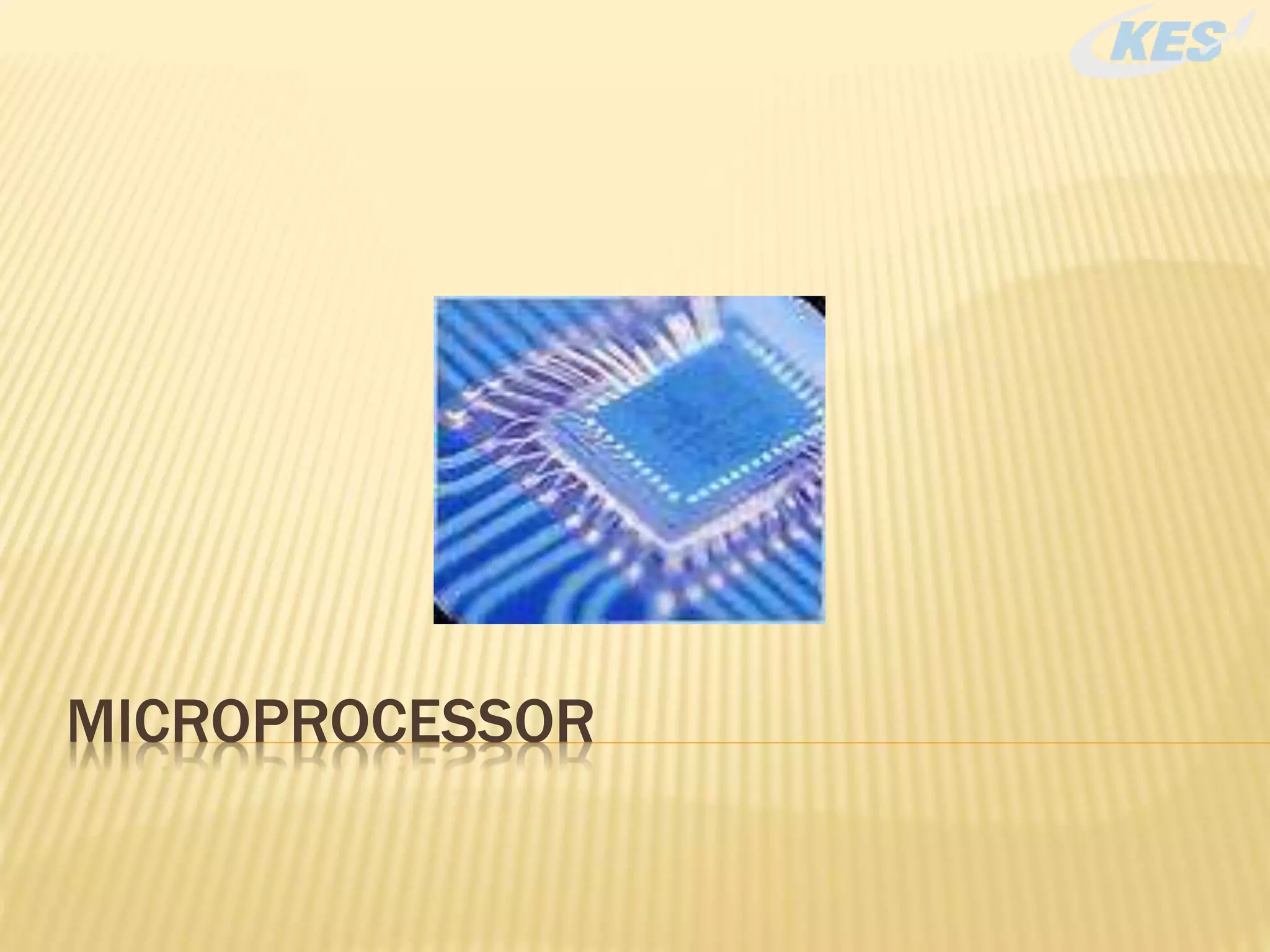 Microprocessor | PPTX