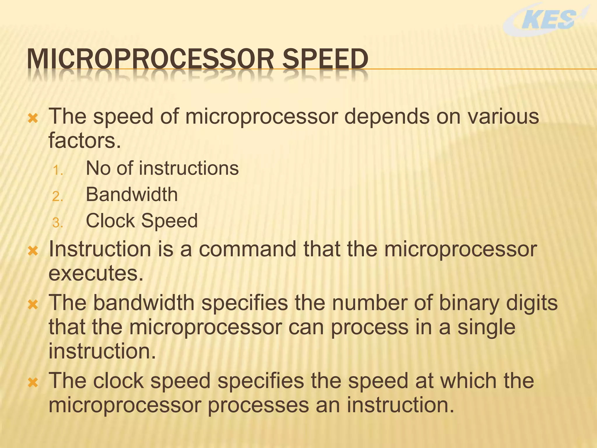 Microprocessor | PPT