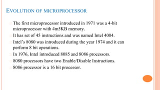 Microprocessor | PPTX