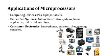 Introduction to Microprocessor in powerpoint | PPT