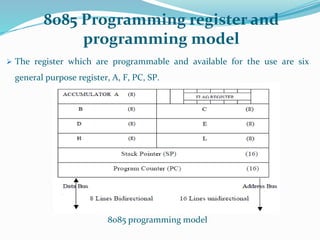 microprocessor8085 power point presentation | PPTX