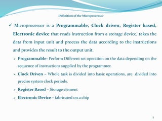 microprocessor8085 power point presentation | PPTX