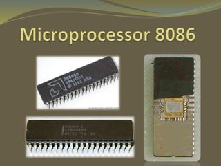 Microprocessor 8086 | PPT