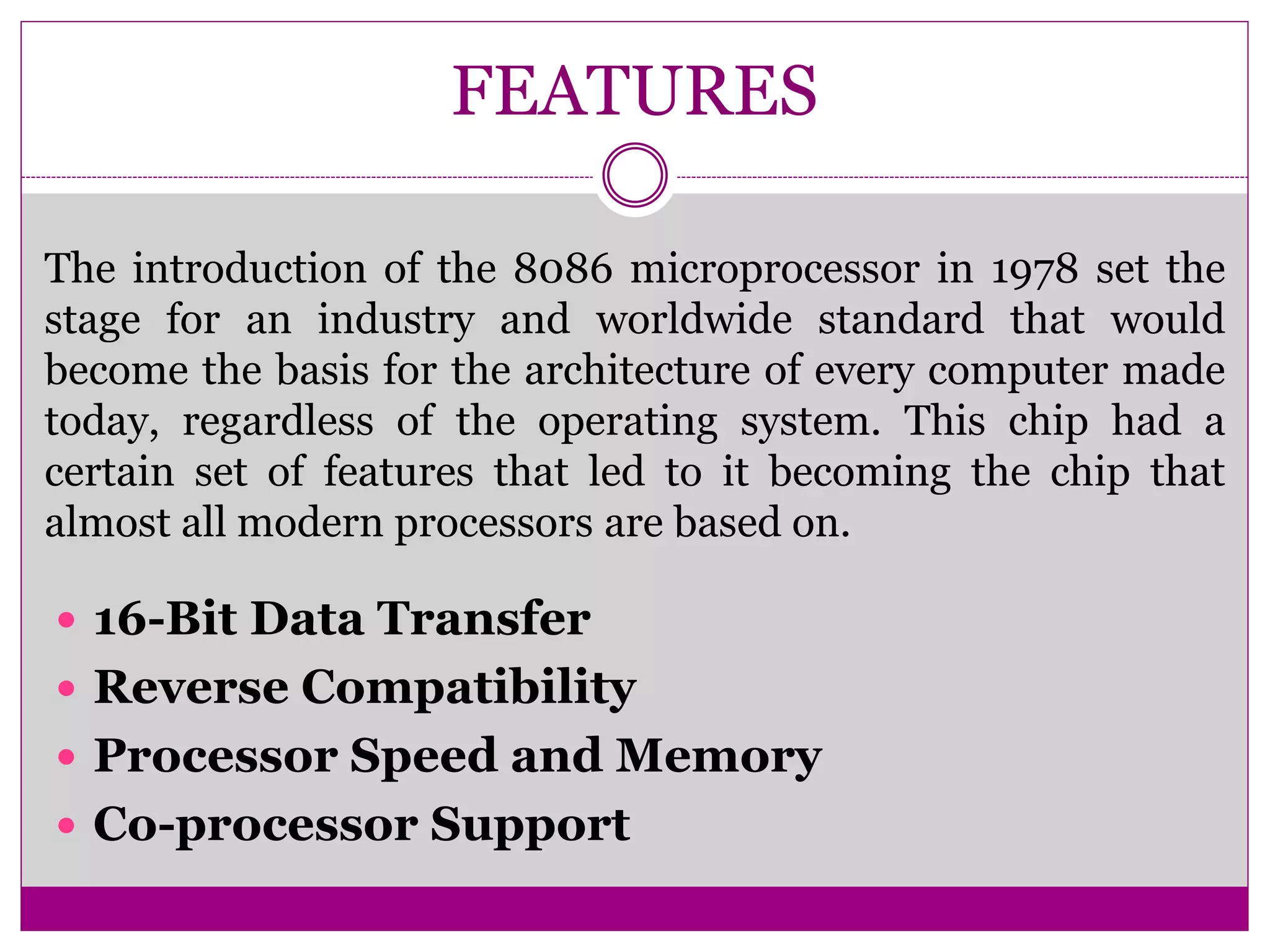 Microprocessor 8086 | PPT